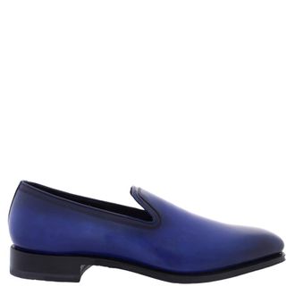 Ferragamo Dorio Leather Slip-On Loafers, Size 9 E