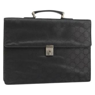 Gucci Borsa a mano in nylon Pre-owned - - Pre-owned - Donna - Nero - ONE SIZE