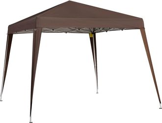 OUTSUNNY Carpa plegable 240x240x250 cm caf&eacute;