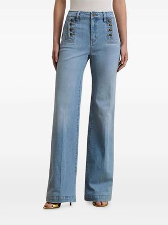 Lauren Ralph Lauren high-waisted jeans - women - Elastane/Cotton - 34 - Blue