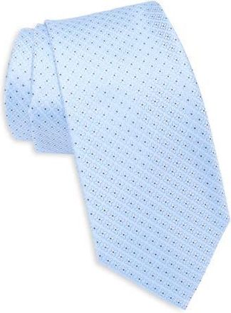 Tommy Hilfiger Morgan Geometric Tie in Light Blue at Nordstrom Rack