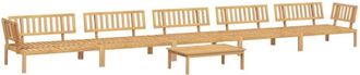 vidaXL Vidaxl - 6 Piece Garden Pallet Sofa Set Solid Wood Acacia