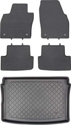 OEM Juego De Alfombrillas De Goma Para Coche Y Alfombrilla Para Maletero Del Seat Arona Crossover (desde Noviembre De 2017)