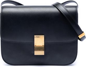 Celine Pre-owned Celine Medium Calfskin Classic Box JI9R9HVUDKWULQGV
