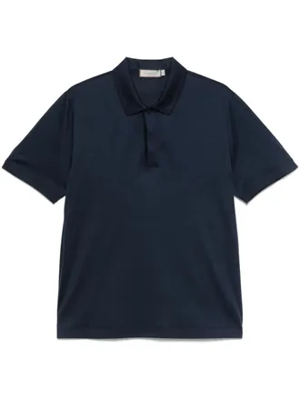 Canali jersey polo shirt - men - Cotton - 48 - Blue