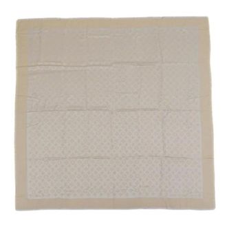 Louis Vuitton Vintage Scarves, unisex, Beige, ONE SIZE, Pre-owned Silk Scarf