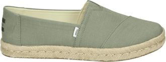 Toms Toms, Schoenen, Dames, Groen, 38 EU, Linnen, Groene Instappers Alpargata Rope 2.0