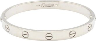 Cartier Bracciale Classic Love in oro bianco 18 carati 1990-2000 - Argento
