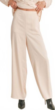 Sadie & Sage Neighbor As Yourself Pants In Champagne