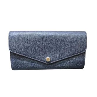 Louis Vuitton Pre-owned Portafoglio lungo Monogram Empreinte (bi-fold) - - Pre-owned - Donna - Blu - ONE SIZE