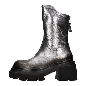 Elena Iachi Schoenen, Dames, Grijs, 39 EU, Enkellaarsjes
