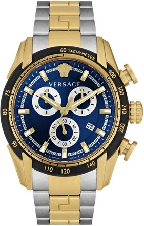 Versace Horloges - Heren - Horloges - Blauw - ONE Size - Accessoires
