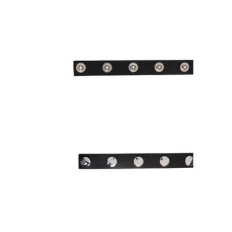 The Attico Calf Leather Belt - Black