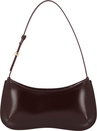 Jacquemus Maroon Le Bisou Small shoulder bag