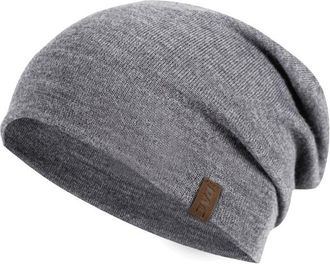 P.A.C. Nature Renul Merino Beanie M&uuml;tze - Unisex | grau