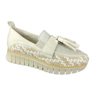 DL Sport Mujer, Zapatos, Beige, Talla: 39 EU