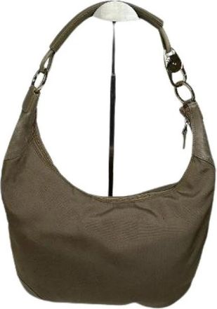 Gucci Pre-owned Leren Schoudertas - Dames - Vintage Schoudertas - Beige - ONE Size - Leer - Vintage