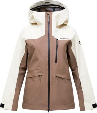 Peak Performance Vertec 3L Jacket Skijacke f&uuml;r Damen | braun