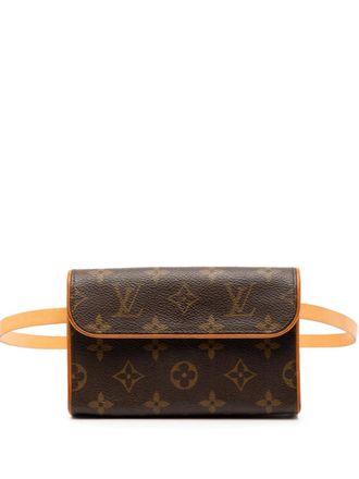 Louis Vuitton 2002 Monogram Pochette Florentine belt bag - Brown