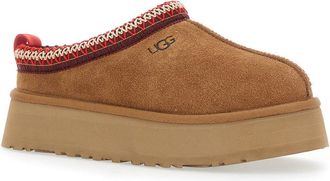 UGG Womens Mules Tasman Brown Suede Leather