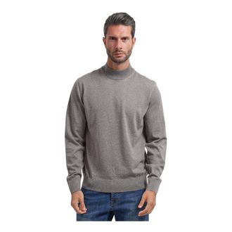 HUGO BOSS Jersey de cuello alto - Knitwear - Hombre - Gris - 3XL