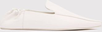 St.Agni Womens Flat Loafer In White