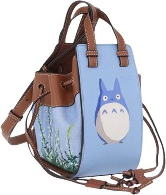 Loewe Pre-owned Bucket Bag - Dames - Vintage Tas - Blauw - ONE Size - Leer - Vintage