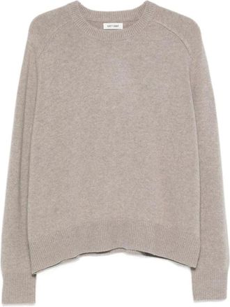 Soft Goat Brushed Crewneck - Knitwear - Mujer - Beige - S