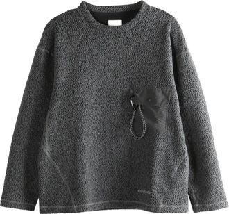 And Wander Maglione con taschino - Grigio