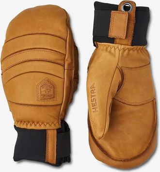 Hestra Leder-Ski-Fausthandschuhe Fall Line
