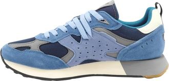 Sun 68 Sneaker - Heren - Sneakers - Blauw - 45 EU - Leer - Schoenen