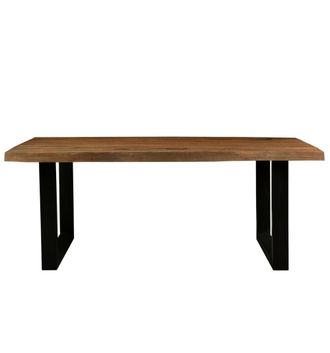 Moloo Mesa de comedor 8/10 personas 220cm aserrada en bruto