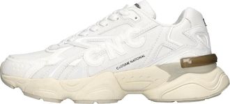 Costume National Sneakers Wit - Heren - Sneakers - Wit - 42 EU - Schoenen