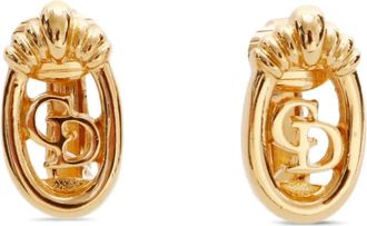 Dior Orecchini a clip CD 1980 - Oro
