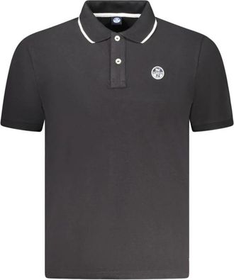 North Sails Klassiek Passend Poloshirt Korte Mouwen - Heren - Polos - Zwart - XL - Katoen - Tops