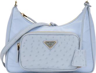 Prada Mujer, Bolsos, Azul, Talla: ONE Size