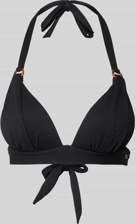 Banana Moon Banana Moon Bikini-Oberteil mit Label-Detail Modell MAHO in Black, Gr&ouml;&szlig;e XXL