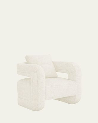 Interlude Home Scillia Boucle Chair