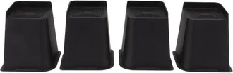 OEM 4 Piezas De Elevadores De Muebles Antideslizantes Y Resistentes De 6 Pulgadas, Elevadores De Cama De Abs, Bloque Elevador Pr&aacute;ctico, Elevadores Cuadrad