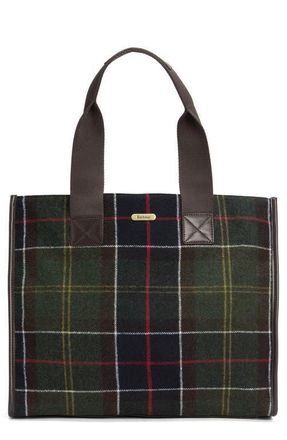Barbour Turnberry Tartan Plaid Tote in Classic Tartan at Nordstrom