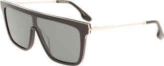 Victoria Beckham Black Acetate Womens Sunglasses