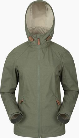 Mountain Warehouse Womens Mountain Warehouse Womens/Ladies Iona Soft Shell Jacket - Green - Size: 14