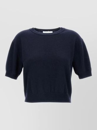 Lisa Yang genevra cashmere crew neck short sleeve top