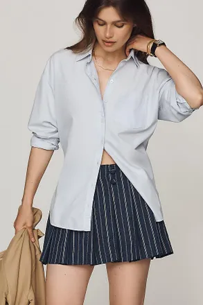 Maeve Kiki Printed Pleated Skort