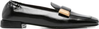 Roberto Festa Milano Alisa buckle-detail loafers - women - Calf Leather/Calf Leather/Calf Leather/Rubber - 41 - Black