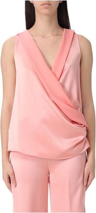 Hanita Tops, Dames, Roze, S, Sleeveless Tops