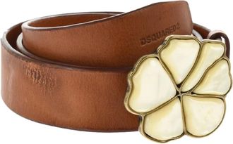 Dsquared2 Belts, male, Brown, Size: 90 CM Aloha Spirit Buckle Belt