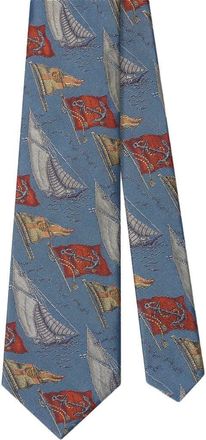Robert Talbott Robert Boat Flags Best of Class Necktie in Blue at Nordstrom