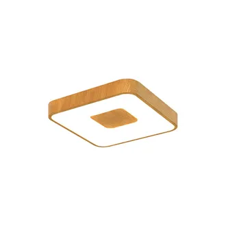 AkunaDecor Plafon Con Control Remoto Acabado Marron Modelo Coin De Mantra