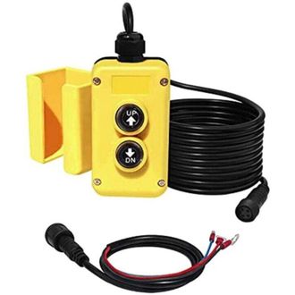 OEM Interruptor De Control Remoto Crezuo De 3 Cables Para Remolque Basculante, Bomba Hidr&aacute;ulica De Simple Efecto, Descarga De 12 V Cc --crezuo